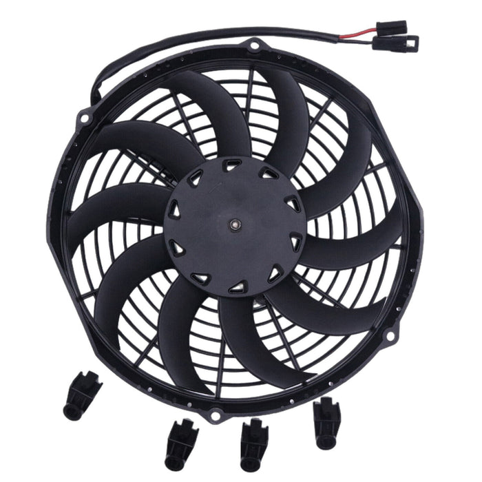 DURAFORCE 12V Electric Cooling Radiator Fan VA11-AP10/CWP-29A 30100582 for Spal