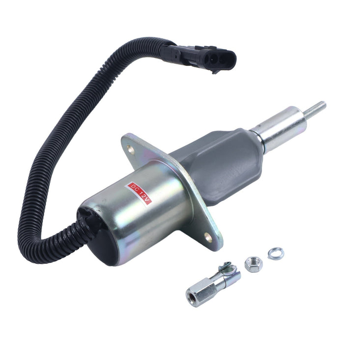 DURAFORCE 12V Stop Solenoid 3923257 J928160 for Cummins Engine Case IH 7210 7220 9310