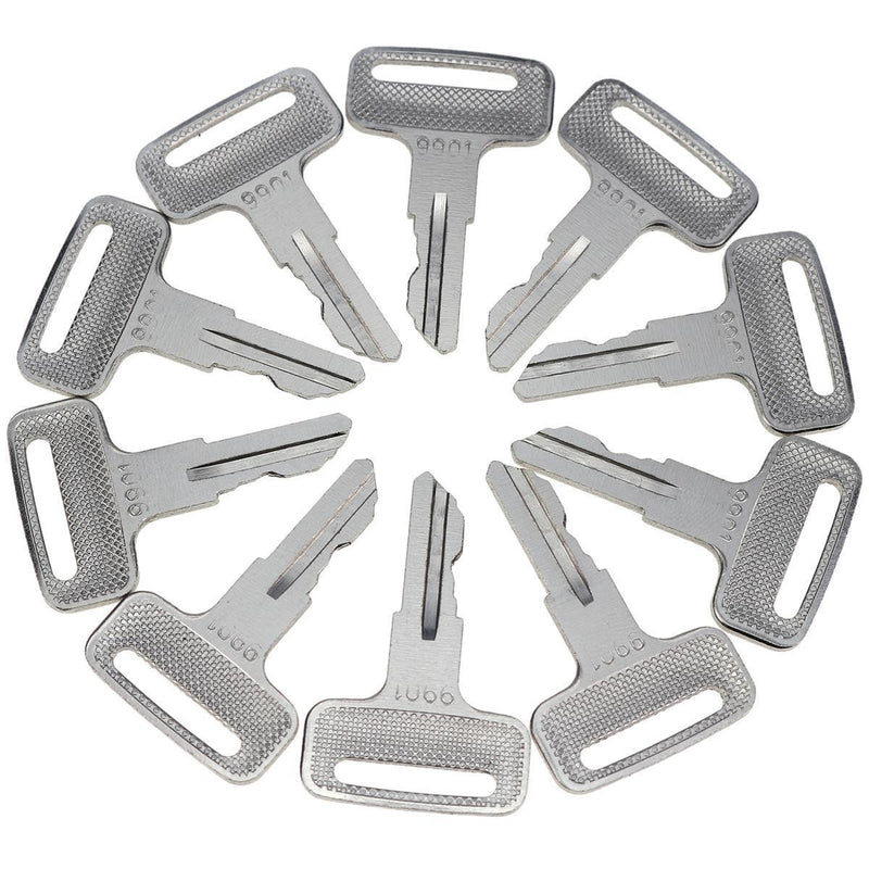 DURAFORCE 10x Ignition Keys 9001 2860030 for JLG Lift T350 2033E3 1932E3 2646ES 400S