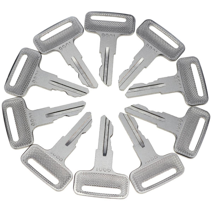 DURAFORCE 10x Ignition Keys 9001 2860030 for JLG Lift T350 2033E3 1932E3 2646ES 400S