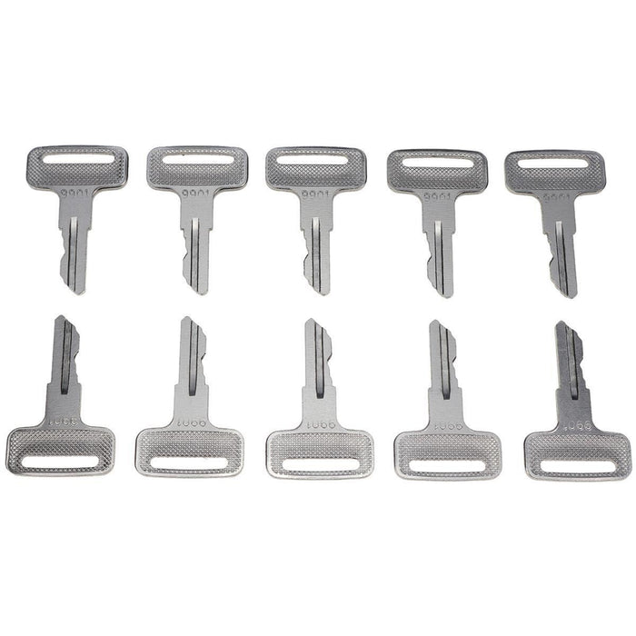 DURAFORCE 10x Ignition Keys 9001 2860030 for JLG Lift T350 2033E3 1932E3 2646ES 400S