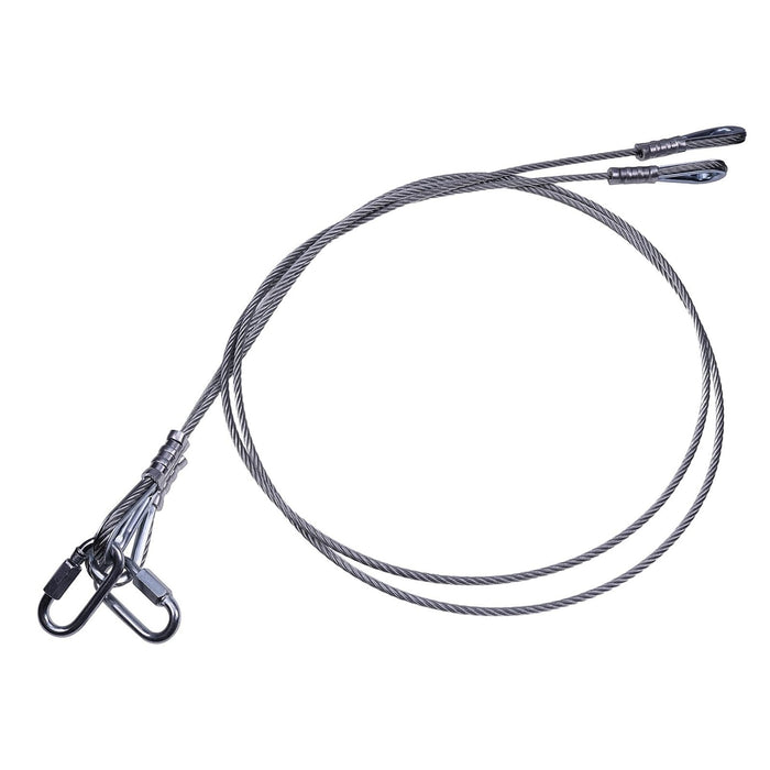 DURAFORCE 2x Gorilla Trailer Gate Lift Cables with EZ Spring Clips 125542 Replacement