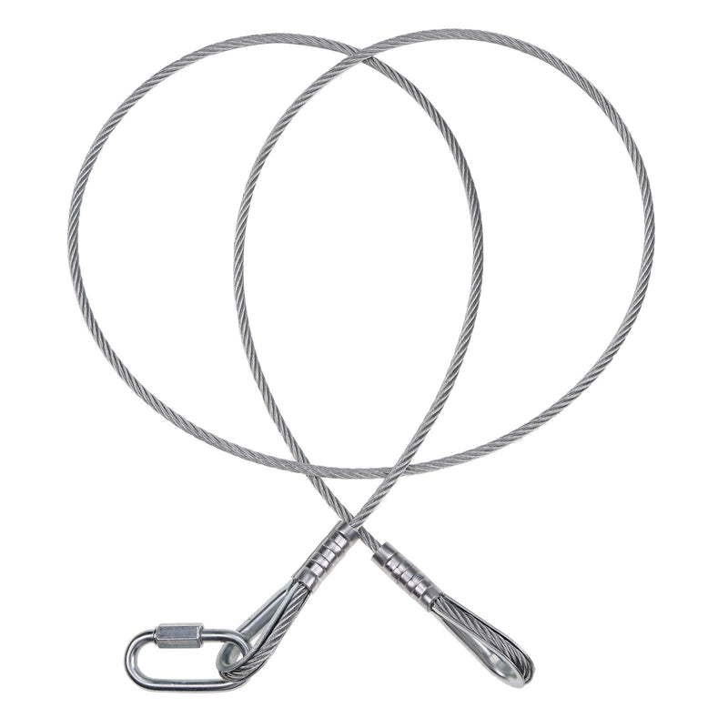 DURAFORCE 2x Gorilla Trailer Gate Lift Cables with EZ Spring Clips 125542 Replacement