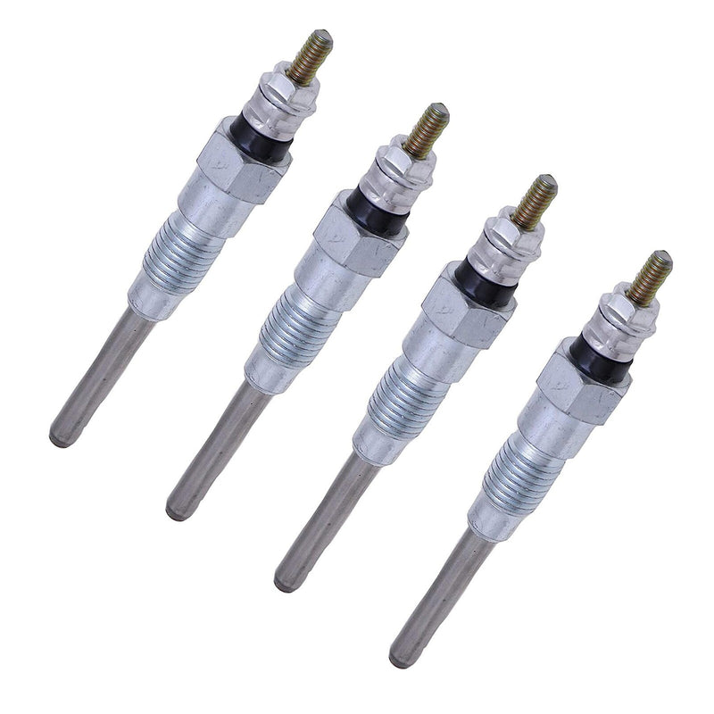 DURAFORCE 4pcs Glow Plug 19077-65510 19077-65511 for Kubota V2203 L2900 L3000 L3130