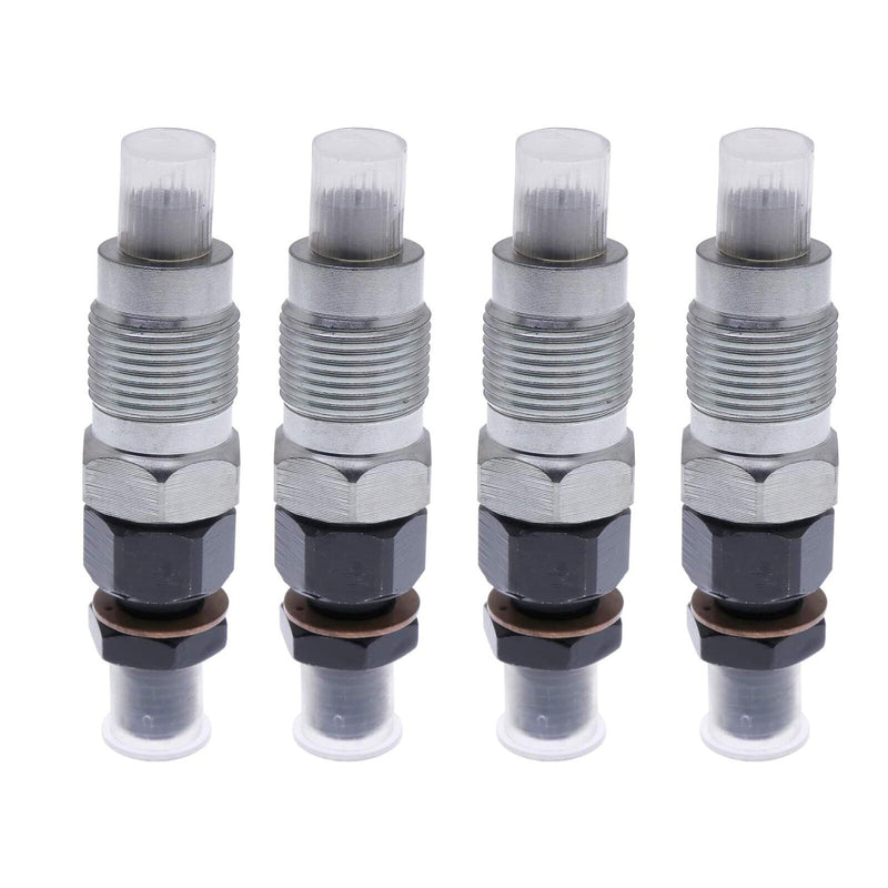 DURAFORCE 4Pcs Fuel Injectors 093500-7050 23600-59285 for Toyota 2L-T Engine