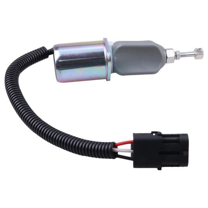 DURAFORCE 12V Shut Off Solenoid 3919422 SA-4026-12 SA-4124-12 for Cummins 5.9L 8.3L Engine