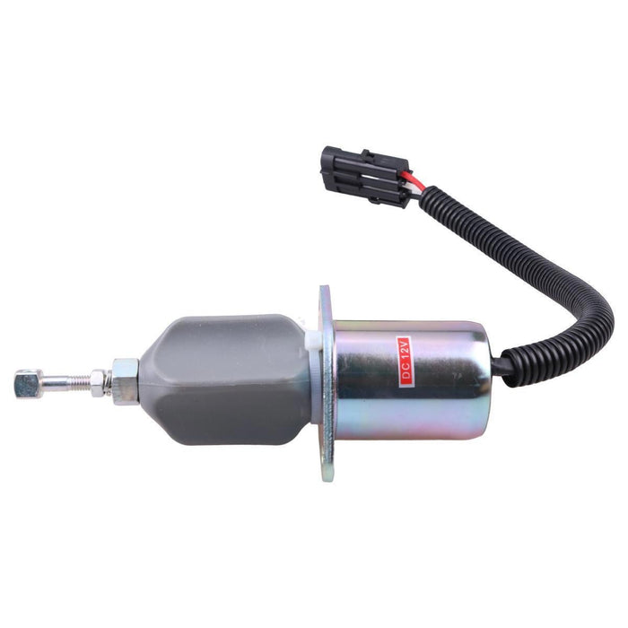 DURAFORCE 12V Shut Off Solenoid 3919422 SA-4026-12 SA-4124-12 for Cummins 5.9L 8.3L Engine