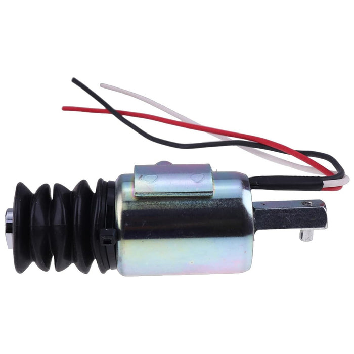 DURAFORCE 12V Stop Solenoid 1756ES-12SUC17B2S2 SA-4866-12 for Woodward Kubota D722 Engine