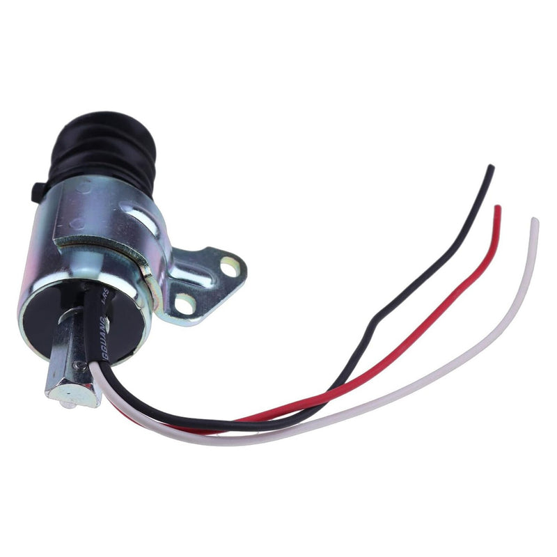 DURAFORCE 12V Stop Solenoid 1756ES-12SUC17B2S2 SA-4866-12 for Woodward Kubota D722 Engine