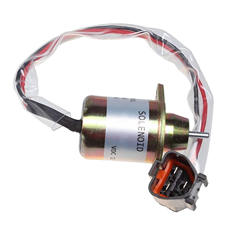 DURAFORCE Fuel Shutoff Solenoid YM119233-66511 for Komatsu PC12R PC15R 2D68E 3D68E