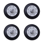 DURAFORCE 4 Pack LG 4581EL2002A Dryer Drum Roller Wheel & Shaft Replacement Parts