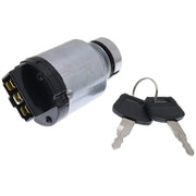 DURAFORCE Ignition Starter Switch w/ 2 Keys 4477373 for Hitachi Excavator EX110 ZX260
