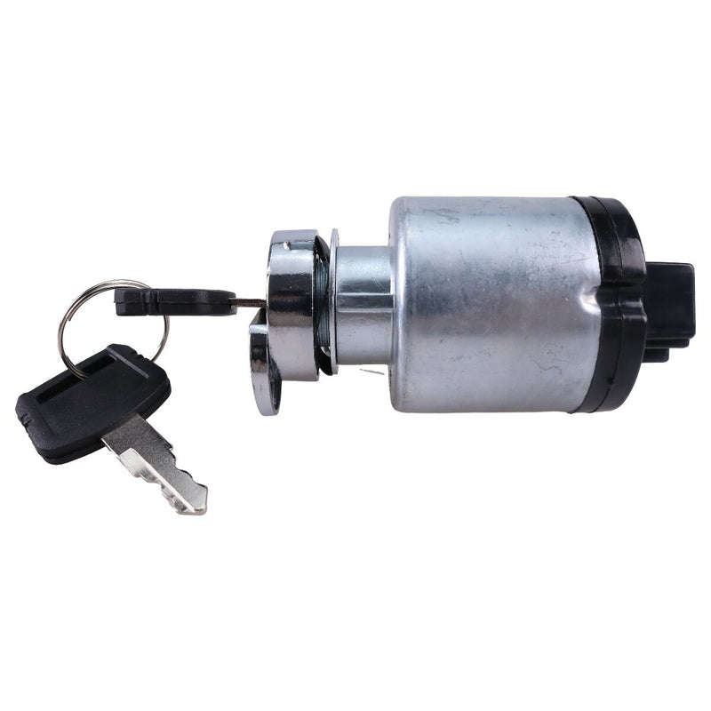 DURAFORCE Ignition Starter Switch w/ 2 Keys 4477373 for Hitachi Excavator EX110 ZX260