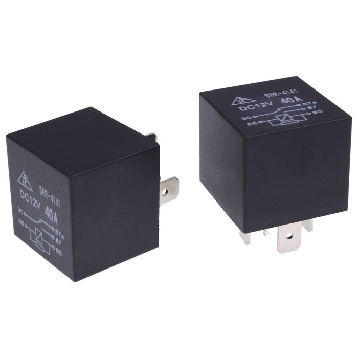 DURAFORCE 2Pcs OMRON G8JN-1C7T-R DC12V 40A Relay Switch G8JN1C7TRDC12 Replacement