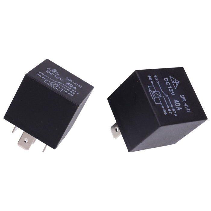 DURAFORCE 2Pcs OMRON G8JN-1C7T-R DC12V 40A Relay Switch G8JN1C7TRDC12 Replacement