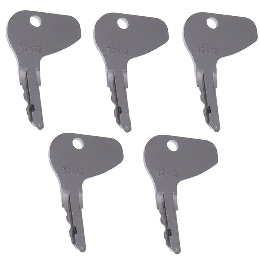 DURAFORCE 5X Kubota Ignition Key 32412 for L1275 L2250 L2350 L2600 L2850 L2900 L3240 L4310