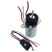 DURAFORCE Fuel Shutoff Solenoid AM124379 AM103337 for John Deere 415 455 F915 F925 F935