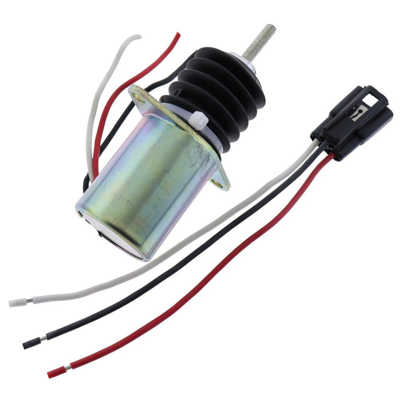 DURAFORCE Fuel Shutoff Solenoid AM124379 AM103337 for John Deere 415 455 F915 F925 F935
