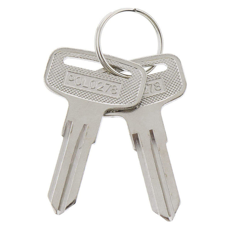 DURAFORCE 2Pcs ATV Blank Key 4010278 for Polaris Magnum 325/330/500 Series 20,21,67,68