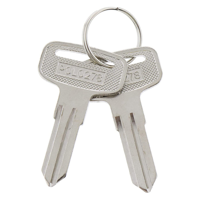 DURAFORCE 2Pcs ATV Blank Key 4010278 for Polaris Magnum 325/330/500 Series 20,21,67,68
