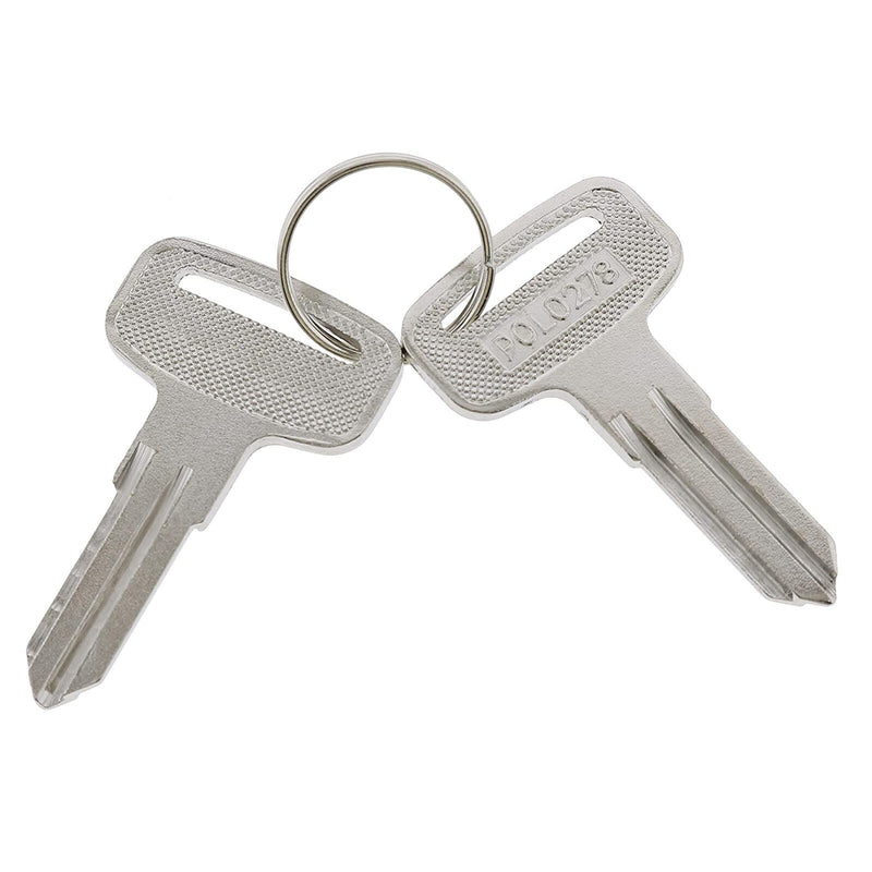 DURAFORCE 2Pcs ATV Blank Key 4010278 for Polaris Magnum 325/330/500 Series 20,21,67,68