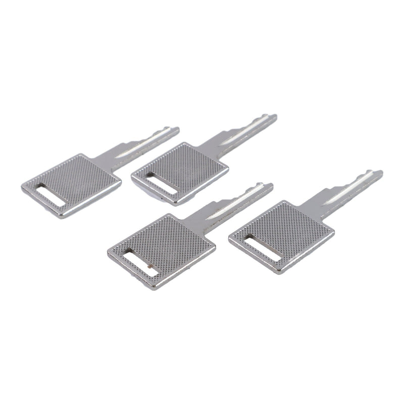 DURAFORCE 4 Ignition Keys 1964831C2 307852A1 for Case 680K 584E 821B C100 C50 C60