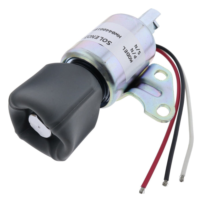 DURAFORCE 12V Fuel Shut Off Solenoid SA-4899-12 for Kubota D722 D902 Z482 3-Wire Valve