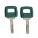 DURAFORCE 2P Ignition Keys 11039228 for Volvo Loader Haul Truck Heavy Equipment Parts