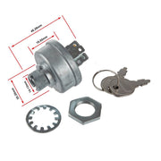 DURAFORCE Ignition Switch 33-386 for Oregon MTD Honda Stens JD 725-0267 925-0267A