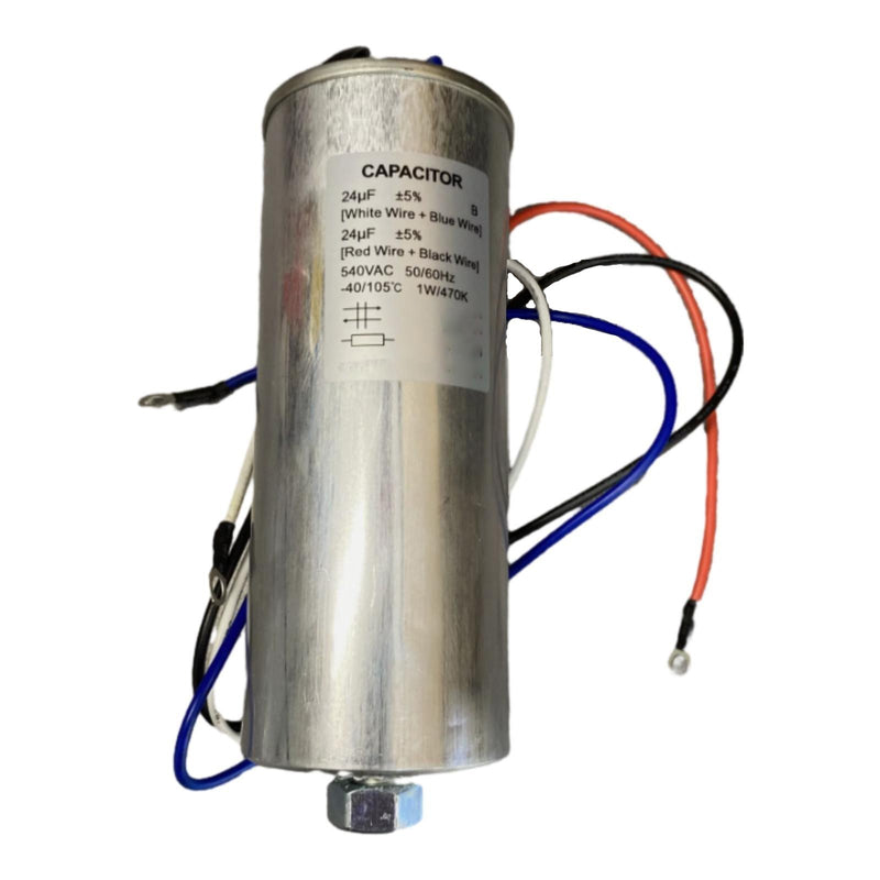DURAFORCE Dual Capacitor 24μF/24μF 5% 540Vac for Generac Magnum MLT6SM MLT6SK