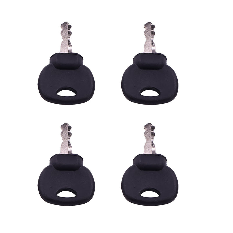 DURAFORCE 4x Ignition Keys for Moffett New Holland Volvo JCB Heavy Equipment 85804675
