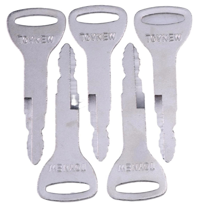 DURAFORCE 5x Ignition Keys 7591-23330-71 for Toyota Forklift Toynew A62597 62597