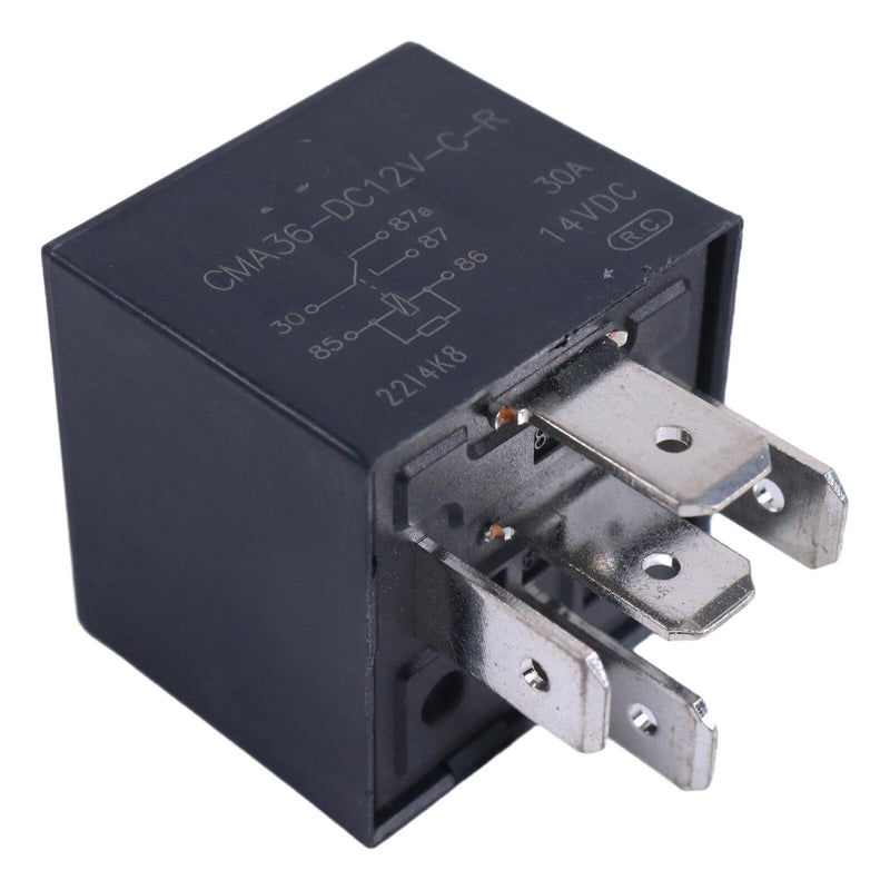 DURAFORCE 12V Relay 40/30A V23134-A4052-X543 AT75769 for John Deere SX75 SX85 SX95 SRX75