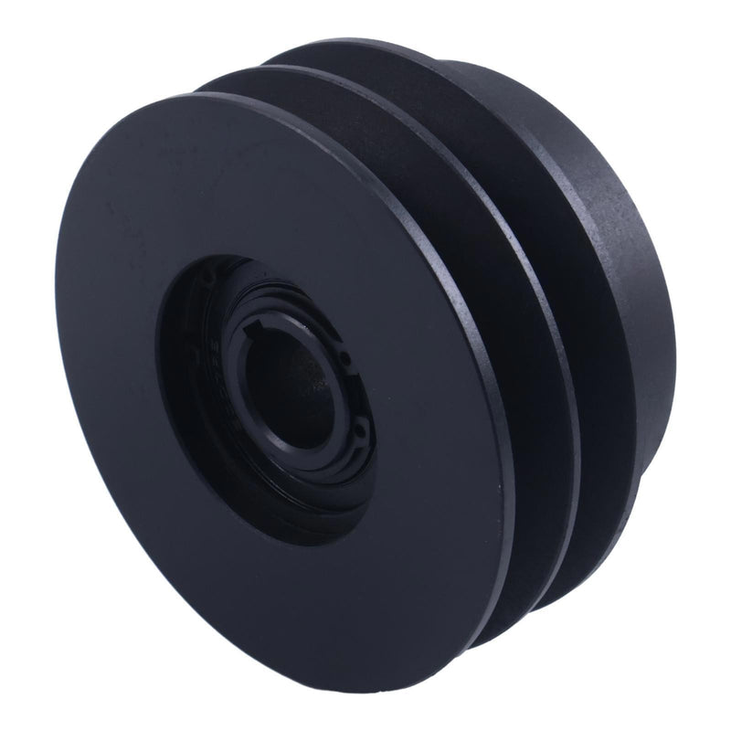DURAFORCE Plate Compactor Clutch 5/8" V Belt 1" Bore 5" Pulley for Honda GX270 GX390