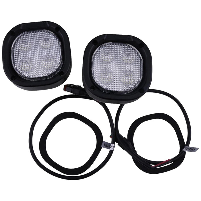 DURAFORCE 2X LED Headlight AT352538 for John Deere 330G 332G 331G 333G 323D 333D 333E