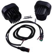 DURAFORCE 2X LED Headlight AT352538 for John Deere 330G 332G 331G 333G 323D 333D 333E