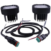 DURAFORCE 2X LED Headlight AT352538 for John Deere 330G 332G 331G 333G 323D 333D 333E