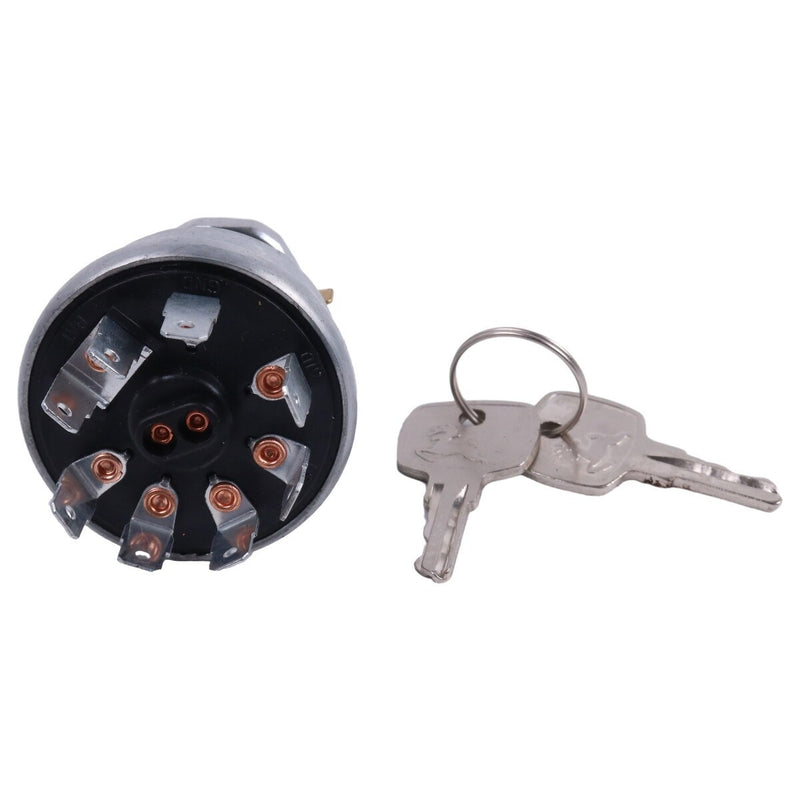 DURAFORCE Ignition Key Switch RE45963 for John Deere 1404 4200 4300 4400 4500 4600 4700