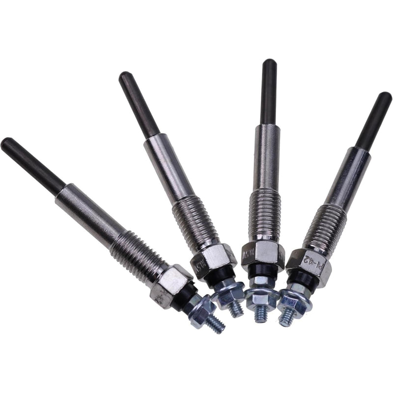 DURAFORCE 4x Glow Plug 9-82511978-0 for ISUZU C240 C190 C201 C221 Diesel Engines