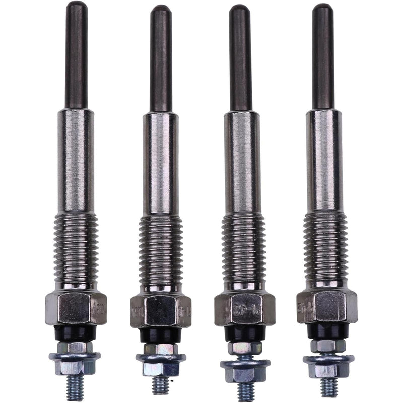 DURAFORCE 4x Glow Plug 9-82511978-0 for ISUZU C240 C190 C201 C221 Diesel Engines