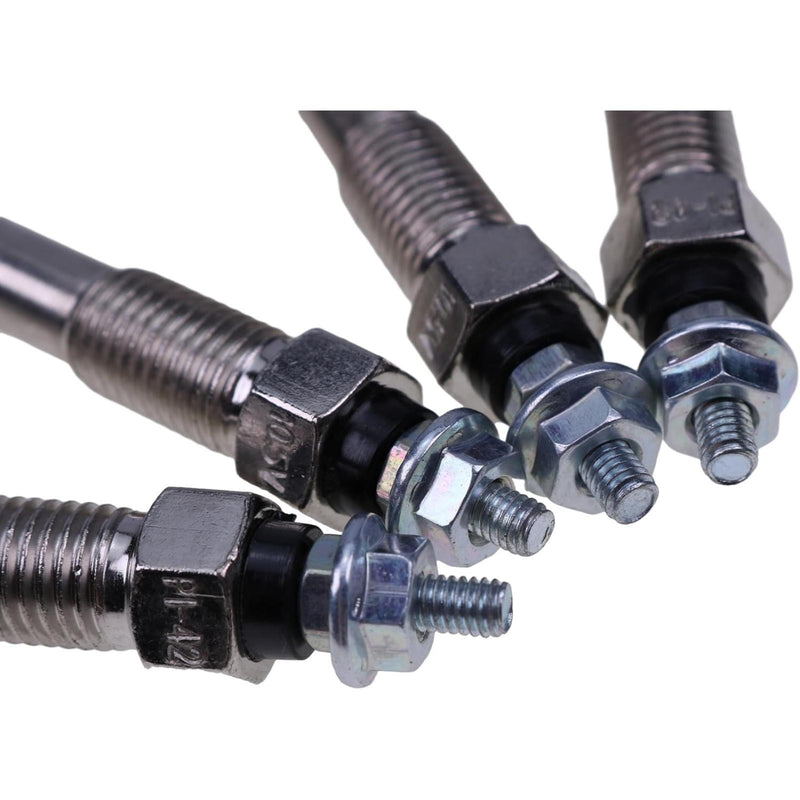 DURAFORCE 4x Glow Plug 9-82511978-0 for ISUZU C240 C190 C201 C221 Diesel Engines