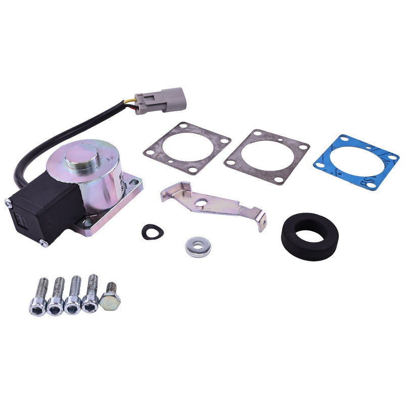 DURAFORCE 12V Stop Solenoid 03938010 for Hatz 3L31C L M Engines Replacement Part