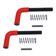 DURAFORCE 2Pcs Snow Plow Mount Lock Pin Kit 67844 for Western Ultra Stand
