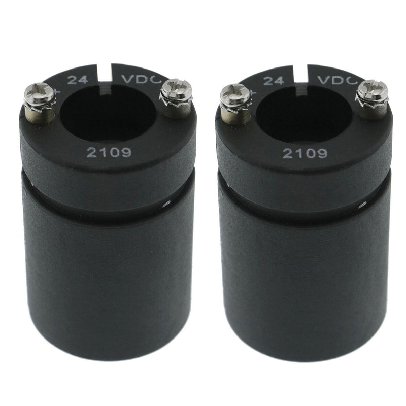 DURAFORCE 2x 24V Transmission Solenoid Coil 75286969 for New Holland FR120 FR140 FR180