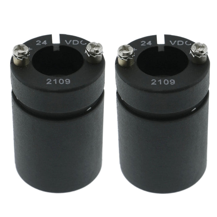 DURAFORCE 2x 24V Transmission Solenoid Coil 75286969 for New Holland FR120 FR140 FR180