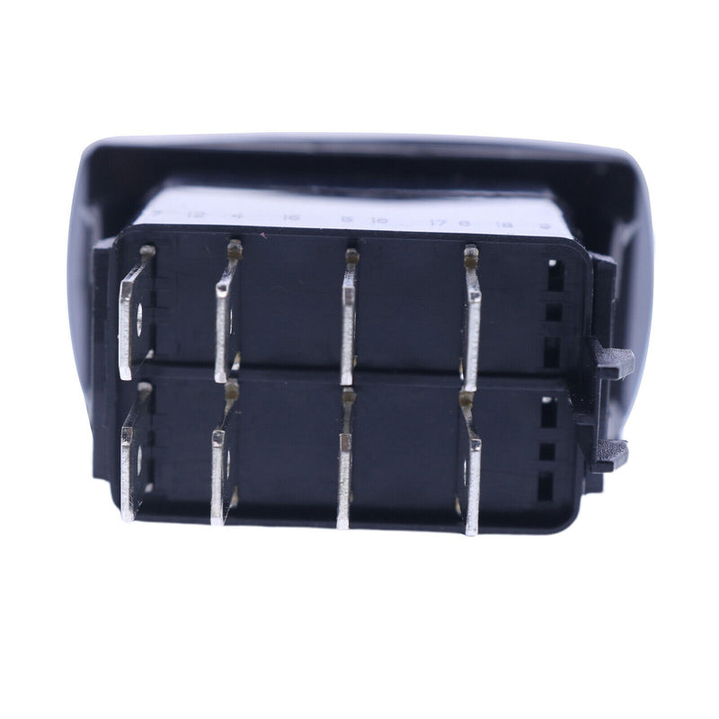 DURAFORCE Work Light Rocker Switch AT309435 for John Deere Backhoes 310J 310SJ 315SJ 710J