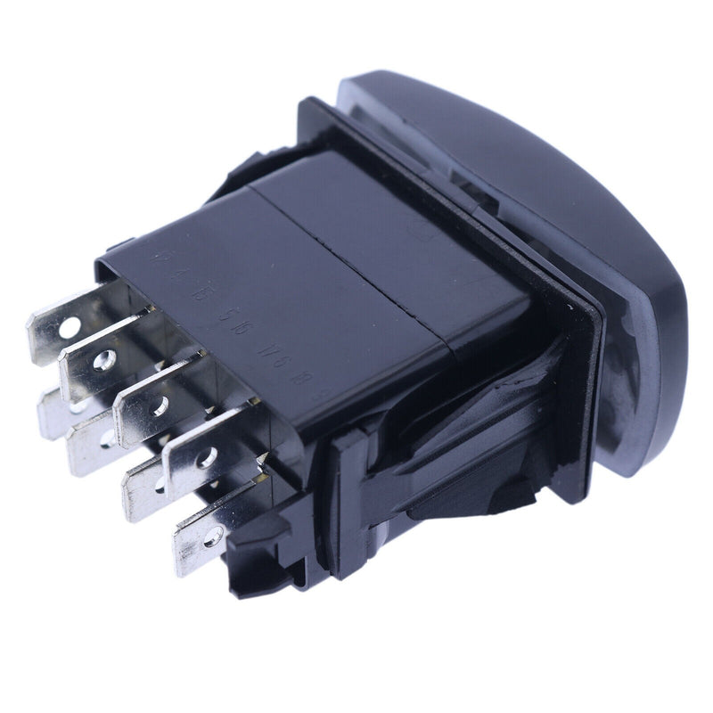 DURAFORCE Work Light Rocker Switch AT309435 for John Deere Backhoes 310J 310SJ 315SJ 710J