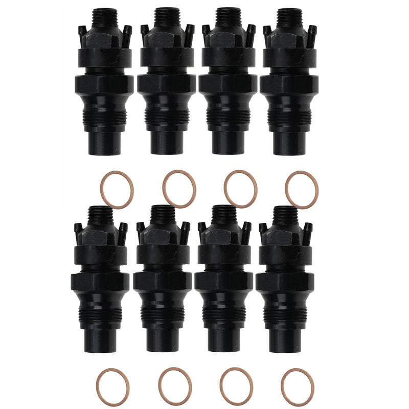 DURAFORCE 8Pcs Fuel Injectors 0432217275 for GM Chevy 6.2L 6.5L Diesel 1989-2001 Engine