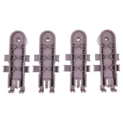 DURAFORCE 4Pcs Upper Dish Rack Wheels 8268743 for Whirlpool Kenmore KitchenAid Dishwasher