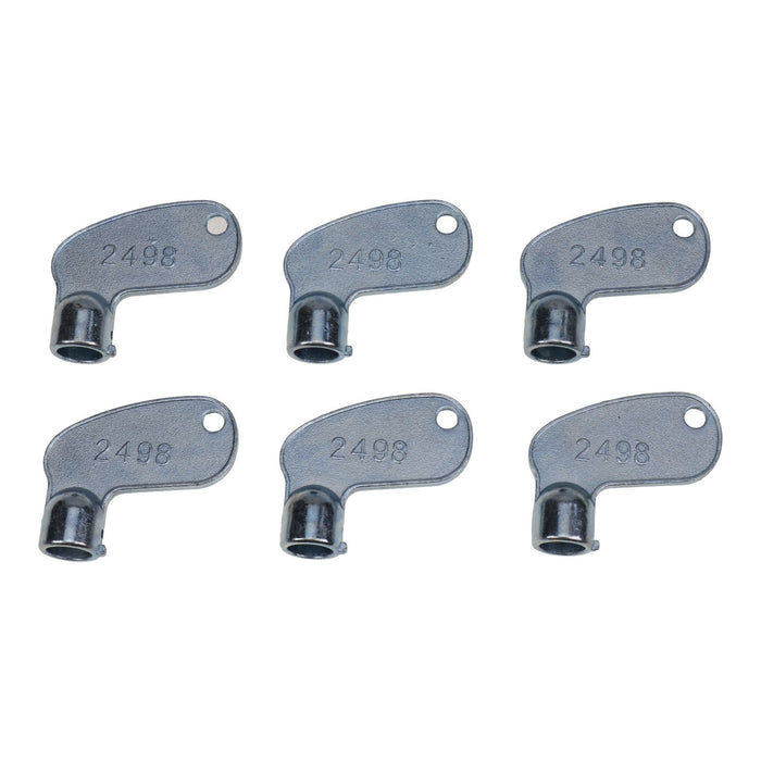 DURAFORCE 6Pcs Ignition Keys 2498 for Kobelco Isuzu TCM Bomag Pel-Job Marooka